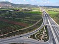 Golani interchange heading north, January 2019