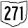 State Route 271 marker