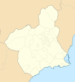 Abarán is located in Murcia
