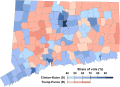 Results for the 2016 United States presidential election in Connecticut