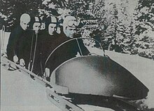 1967 four-person bobsled team (Ion Panțuru, Nicolae Neagoe, Petre Hristovici, Gheorghe Maftei)