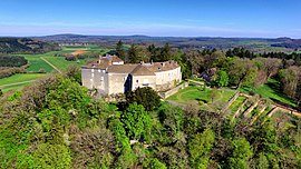 The chateau in Châtillon-sur-Lison