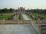 Taj Mahal and grounds: Old Mughal Aqueduct.