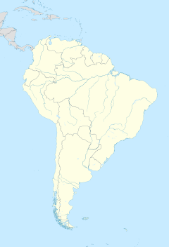 Brazil–Uruguay football rivalry is located in South America
