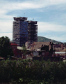 UNITIC Twin Skyscrapers after the Siege of Sarajevo in 1992