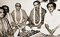 Vishmadev Chattopadhyay with Rai Chand Boral and others