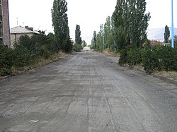 Main road in Gagarin
