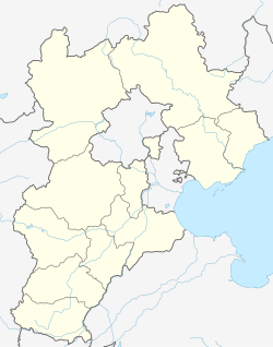 Nangong is located in Hebei