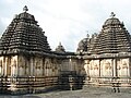 Kadamba shikhara (tower) with kalasha (pinnacle)