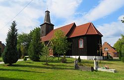 Saint Martin church in Gwieździn