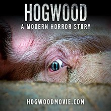 Hogwood: a moder horror story film poster.