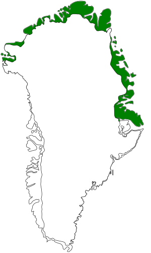Ecoregion territory (in green)