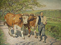 'Le Paysan', 'The Peasant farmer' 1894 OOC 240 x 310 cm