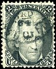 USA Andrew Jackson stamp