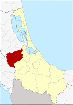 District location in Songkhla province