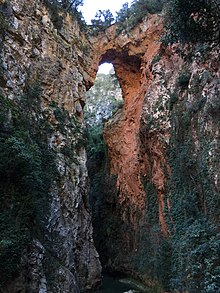 Natural Bridge Formation (Bridge of God), Talassemtane National Park