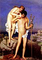 Image 11A nineteenth-century painting by the Swiss-French painter Marc Gabriel Charles Gleyre depicting a scene from Longus's Daphnis and Chloe (from Romance novel)