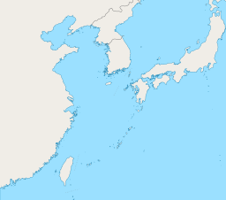 Iriomote submarine volcano is located in East China Sea