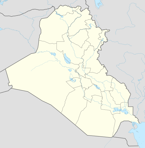 2021–22 Iraqi Second Division League is located in Iraq