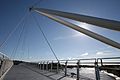 Usk footbridge masts