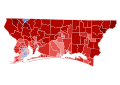 2018 Florida's 1st Congressional District Election map by precinct