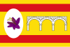 Flag of Cortes de Aragón, Spain