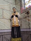 Statue at Catedral São João Batista (Rio do Sul), Brazil