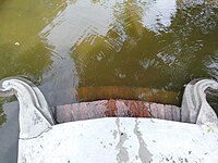 Drowned View of Mitheswarnath Shiv Temple Stair @ 27-07-2020.