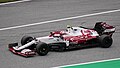 2021: Antonio Giovinazzi driving the Alfa Romeo C41 at the 2021 Austrian Grand Prix.