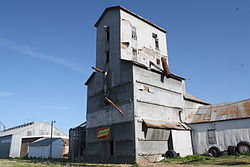 Grain elevator in Morrison