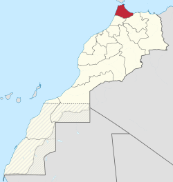 Location in Morocco