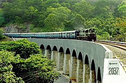 13 kannara bridge in Kerala near Sengottai