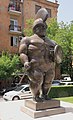 Botero's Roman Warrior Statue