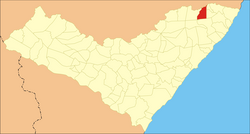 Location of Novo Lino