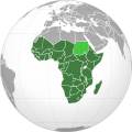 The Sahara, the Sahel and sub-Saharan Africa
