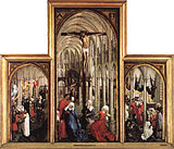 Triptych of the Seven Sacraments (c. 1440–1445), Royal Museum of Fine Arts, Antwerp.