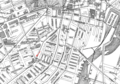 Detail of 1898 map of Boston, showing Odd Fellows Building