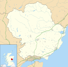 Ascreavie is located in Angus