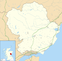 Inverarity is located in Angus