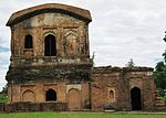 Cachari Ruins * A small unfinished dwelling house * Baradwari * East wall * Singh Darwazam * Temple of Ranahandi and 7&8 two small temples * Shan Mandir
