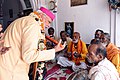 Indian PM Modi in Janakpur wearing famous Maithili cap, Paag