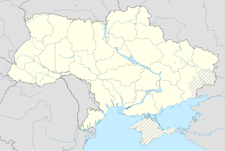 2000–01 Ukrainian Second League is located in Ukraine