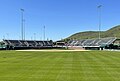Robin Baggett Stadium, home to the Cal Poly baseball team, is pictured in San Luis Obispo, Calif., in April 2023.