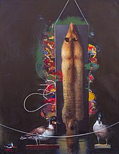 Tiit Pääsuke. (born 1941). Exposition. 1982. Canvas, oil.