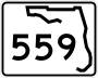 State Road 559 marker