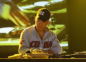 Qbert at the Nuits Sonores festival in Lyon, France, May 2006