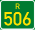 Regional route R506 shield