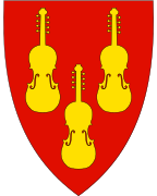 Coat of arms of Bø Municipality (1988-2019)