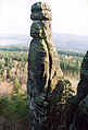 The Barbarine (43 m high), Saxon Switzerland, Germany