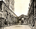 The Peristyle of Diocletian's Palace, collotype from 1909